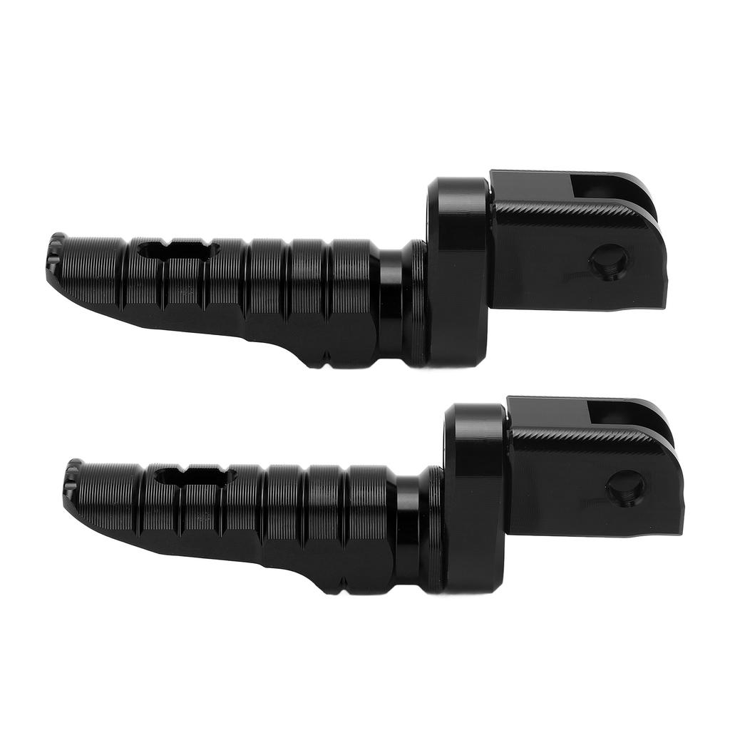 Motorcycle Front Footrests Aluminium Alloy Anti Slip Replacement for MV AGUSTA Brutale 800 RR RR SCS ROSSOBlack