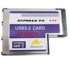 Express Card Expresscard 54mm To 3 Port USB3.0 Adapter For Laptop FL1100 Chipset