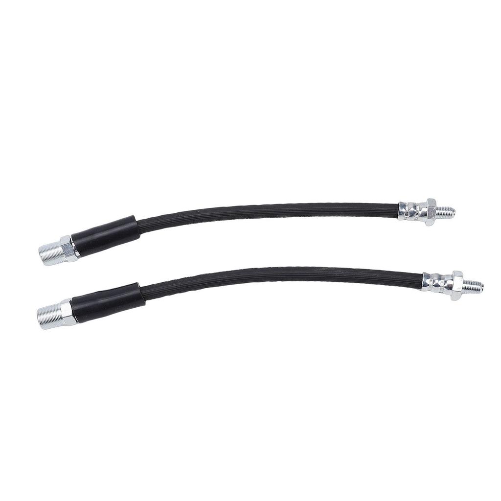 2PCS Front Rubber Brake Hose Set GBH249Z Front Brake Line Replacement for Classic Mini 1959 2000