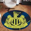 Newcastle Unite (14) Στρογγυλό Χαλί Γραφείου Διακοσμητικό Χαλί Δαπέδου για Γραφείο Υπνοδωμάτιο Σαλόνι και Χώρο Σπιτιού