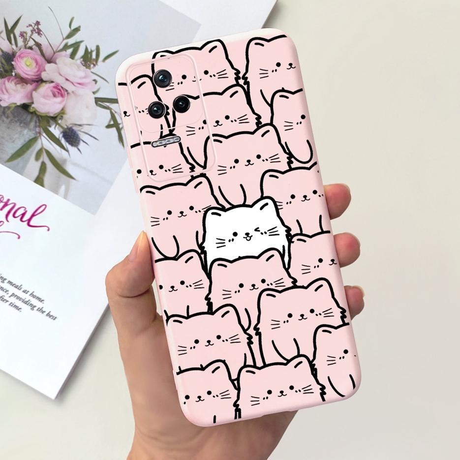 For Xiaomi Poco F4 Case Cute Fashion Cover Soft Silicone Protective Shell For Xiaomi Poco F4 GT PocoF4 Phone Cases 6.67'' Bumper