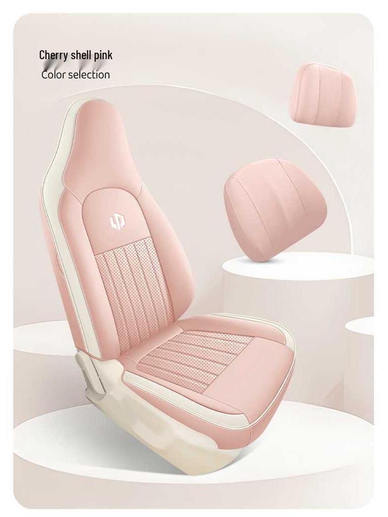 Leapmotor T03 2025 Autositzbezug - Light Enjoy Edition, Fun Share, Smart Enjoy, Ganzjahres-Vollabdeckungskissen