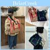 Trendy Kleurrijke Flap Canvas Rugzak voor Kinderen Casual En Schattig Ontwerp Voor Kinderen