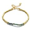 Stone Beaded Bracelet Girls Creative Electroplated Stone Crystal Bracelet