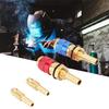 Industrial M6/M 8/M10 Brass Couplers For Welder Torches Cooling Lines 2 Unit Fast Installation Quickly Connectors