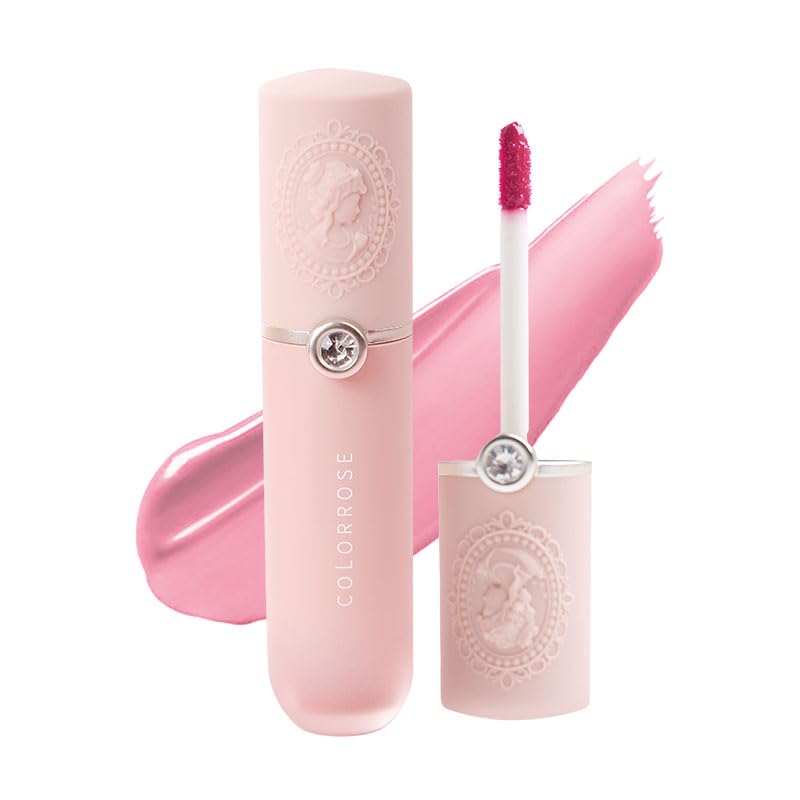 

COLORROSE Queen s Cameo Milky Tint (01 Peach) - Glossy, Moisturizing, Long-Lasting Tint Lip