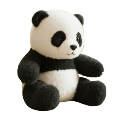 Panda Doll Emotional Support Plush Realistic Hug Motion Stuffed Animal Doll Stress