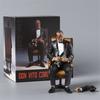 Schwarzer Gangsterboss Corleone 6-Zoll Modellfigur als Dekorationsspielzeug für Weihnachtsgeschenke