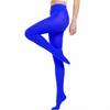 Solid Color Tights for Women and Slimming Effect [NOPNOP] - Leg-Lengthening (Blue)