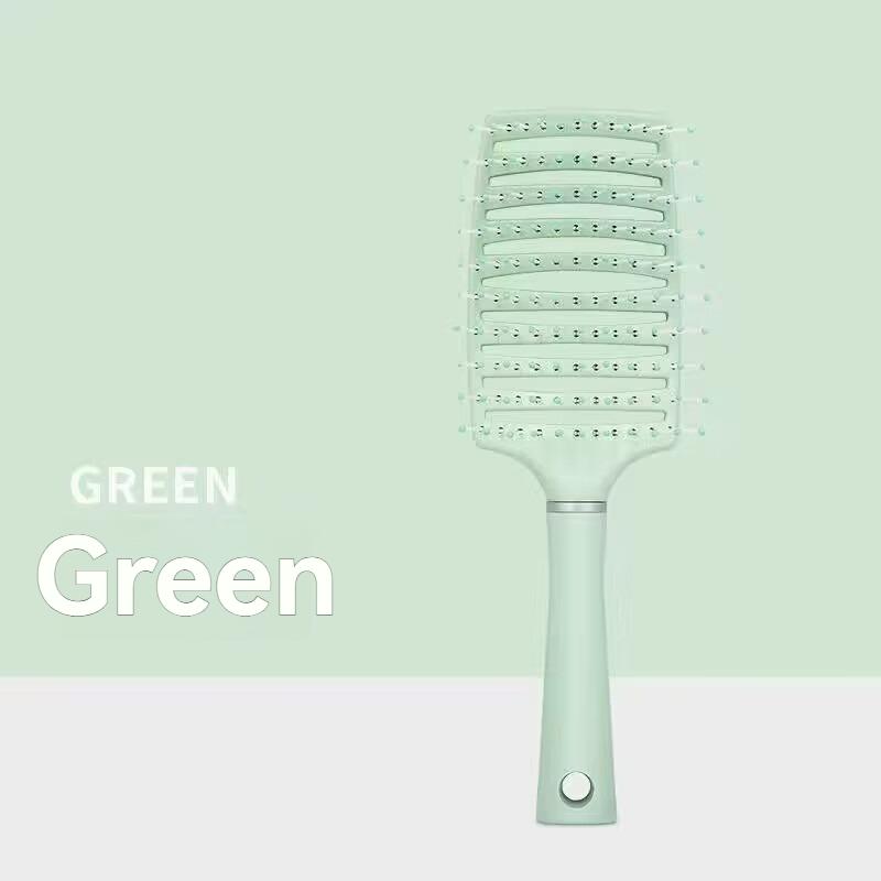 Relaxing Elastic Massage Comb Hollow Out Detangling Hair Brush Scalp Massage Combs Fast Blow Drying Detangler Hair Styling Tools