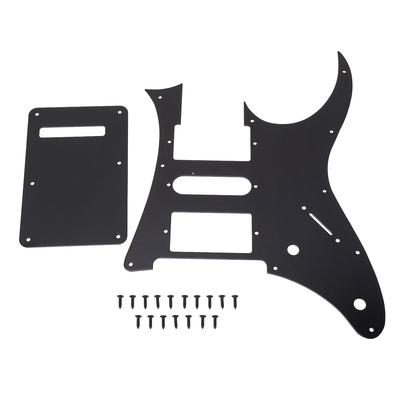 Electric Guitar Pickguard Aluminium Alloy Humbucker Guitar Pickguard Scratch Plate for Ibanez RG250 Style 7 V