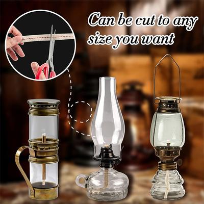 1 Roll For Oil Lamps Candle Burners Replacement for Oil Lamp and Fuel Stove Durable