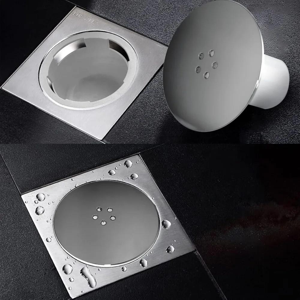 Copertura Cromata Sostitutiva per Scarico Doccia - Trappola Staccabile 90mm/115mm