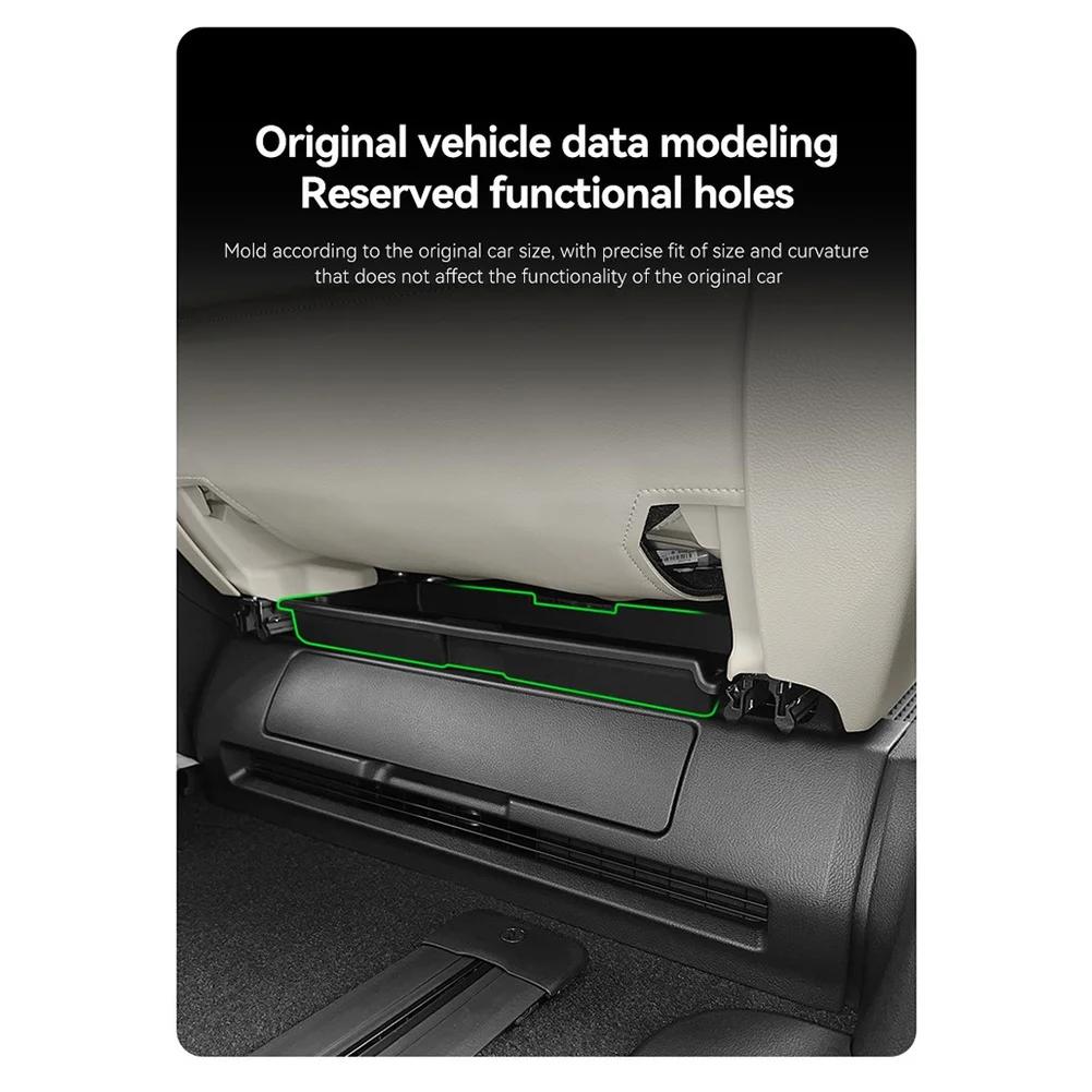 TPE Storage Box Under Passenger Seat For  FOR TOYOTA For Alphard For 40 Series 2025-2026 Waterproof