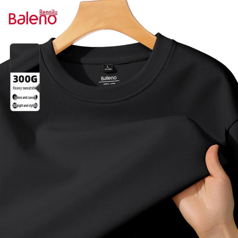 Baleno Men's Loose Fit Crew Neck Sweatshirt