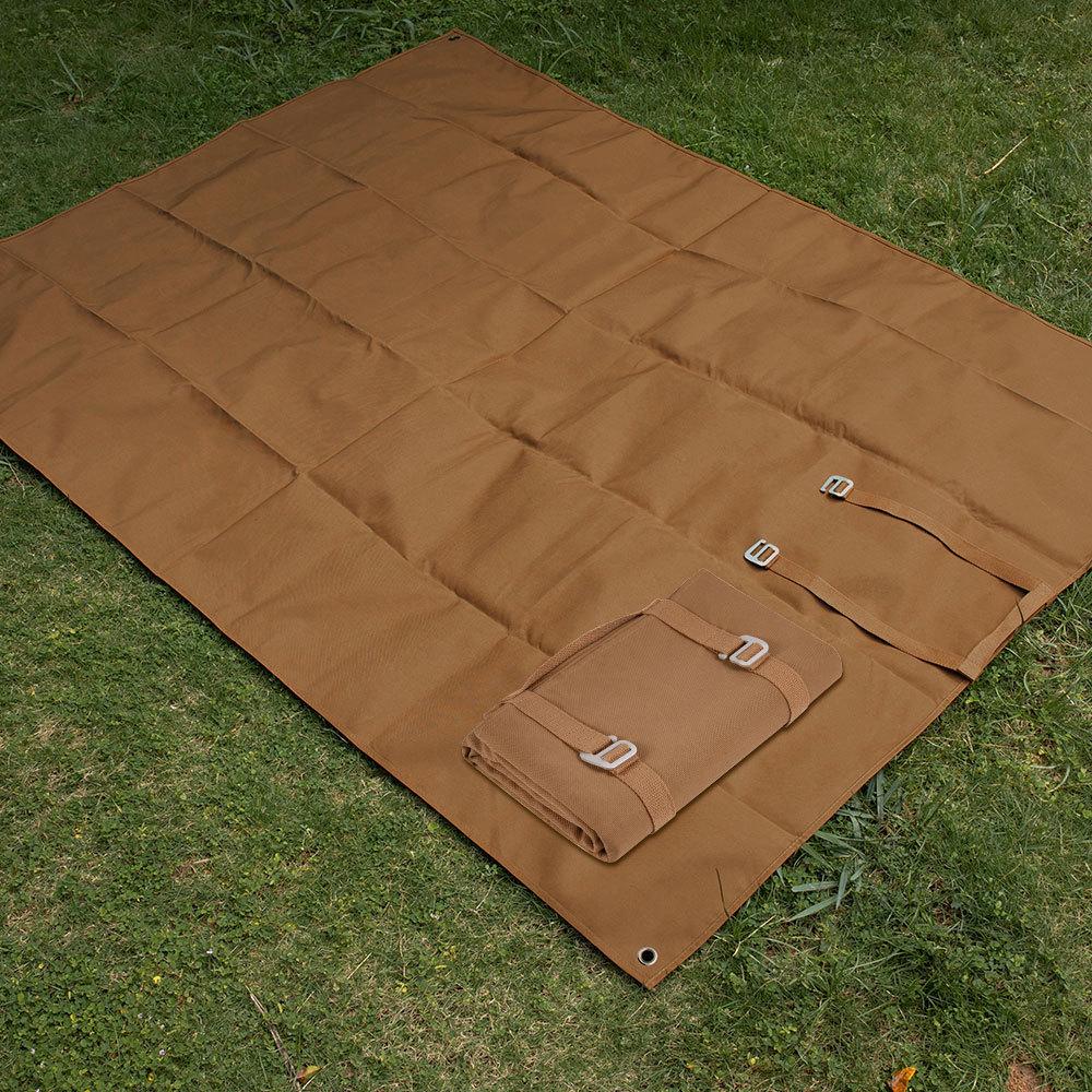 Portable Waterproof Camping Mat: Thick, Foldable, Wear-resistant Oxford Cloth for Outdoor Use