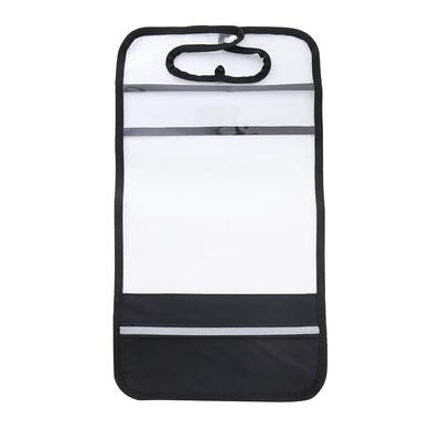 MESRINA Schulrucksack mit Stauraum und für Mädchen und Jungen Hülle, Transparent, Reflektierend, Tasche, Schlicht, Niedlich, Stilvoll, (Schwarz)