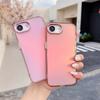 KEYSION Fashion Laser Gradient Colorful Phone Case for iPhone 17e 16e Soft TPU+PC Shockproof Back Cover for iPhone 16e 17e 2026