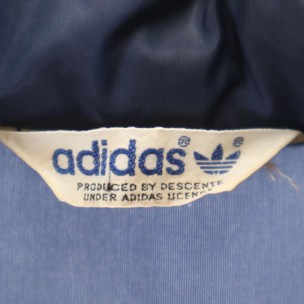 adidas 70s 80s Vintage Descente Trefoil logo Nylon jacket M With hood Men's Used