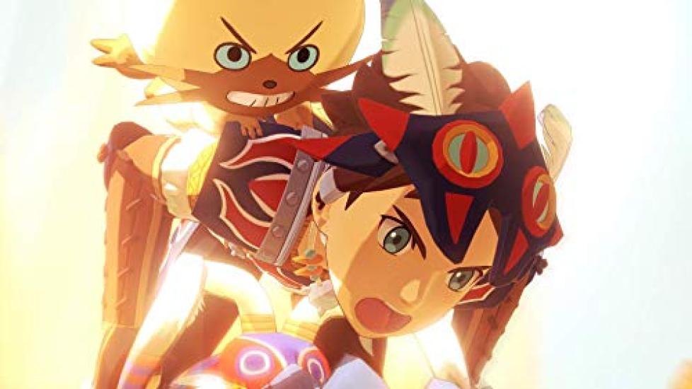 Monster Hunter Stories Wings of Ruin Switch Original Mask 2 - (Includes Case)