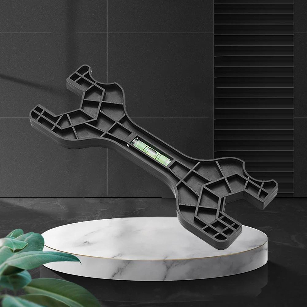 Plastic Faucet Spanner with Bubble Level Faucet Installation Wrench Multifunctional Repair Plumbing Tools for Water Pipe/Faucet