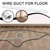 Floor Cable Cover PVC Anti-extrusion Cord Protector Self-Adhesive Power Cable Protector Cable Cover Hider Covers Wire Organizer