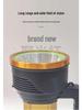 Rechargeable High Power LED Flashlight: Super Bright, Long-Range, Handheld Spotlight for Outdoor and Household Use.