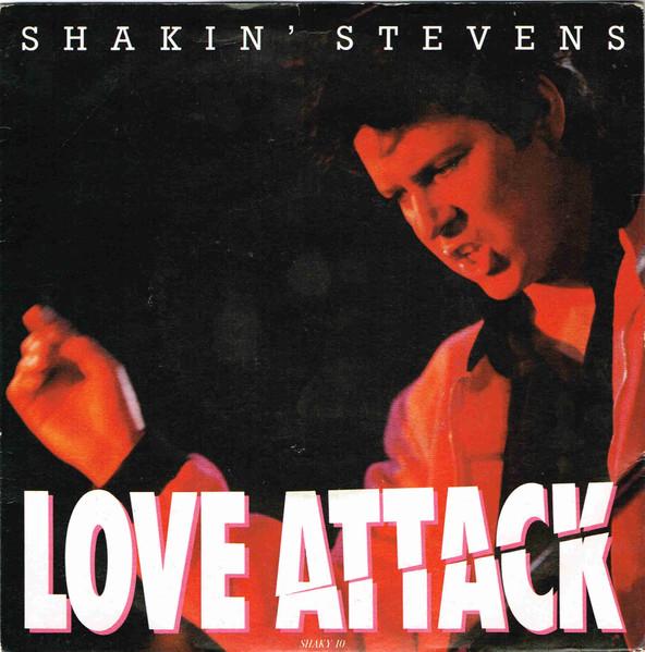 

7inch Record SHAKIN STEVENS Love Attack SHAKY10 Epic 1989 UK Rock Used