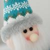 Christmas Doll Blue Snowman Santa Claus Reindeer Christmas Doll Handmade Plush Figure Ornament Home