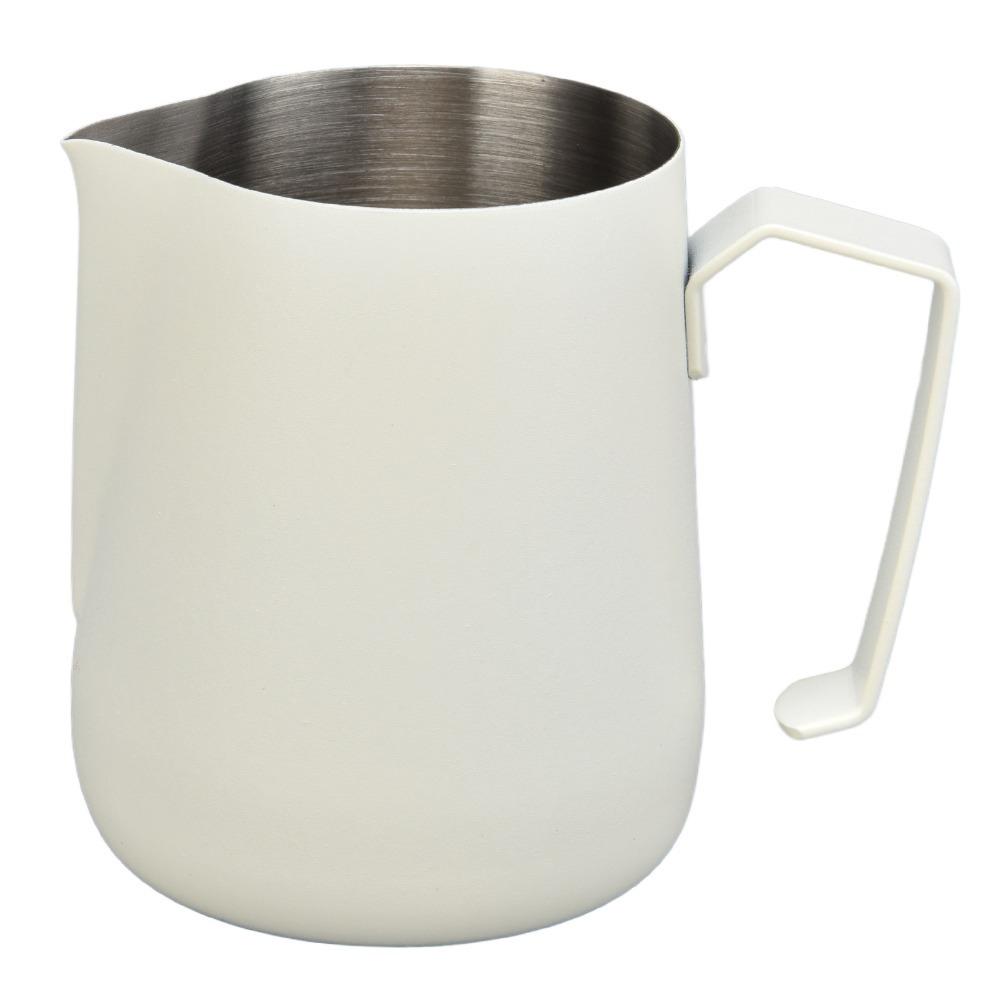 Pointed Spout Milk Frother Cup 450ml Capacity Milk Pitcher  For Latte Enthusiasts
