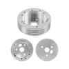 Steering Wheel Hub Hub Adapter for 5 Hole And 6 Hole Wheels Precisions Aluminum Construction Secure Installation