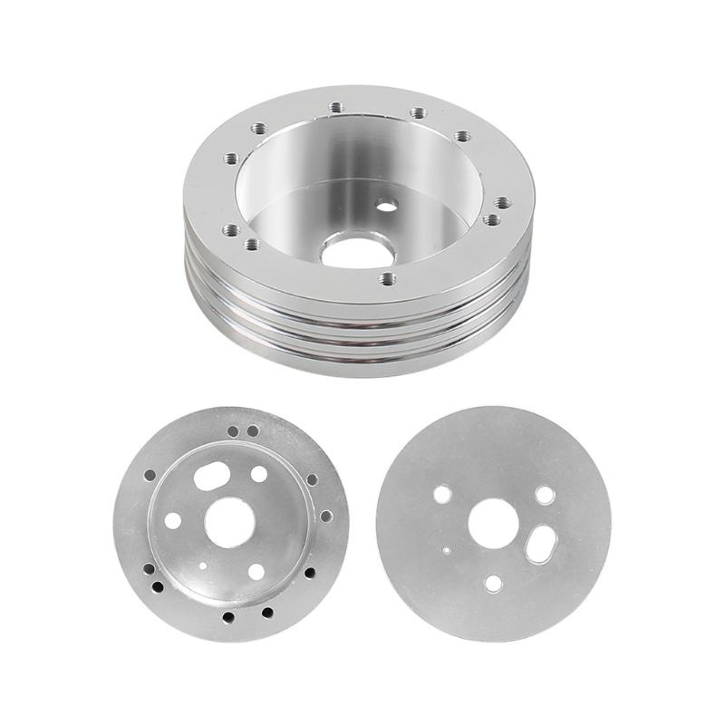 Steering Wheel Hub Hub Adapter for 5 Hole And 6 Hole Wheels Precisions Aluminum Construction Secure Installation