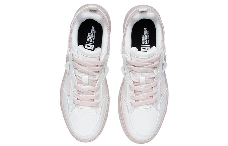 Li Ning ACE Slip Resistant Cushioning Abrasion Resistant Low Top Skateboard Shoes Women's Pink AGCR236-6