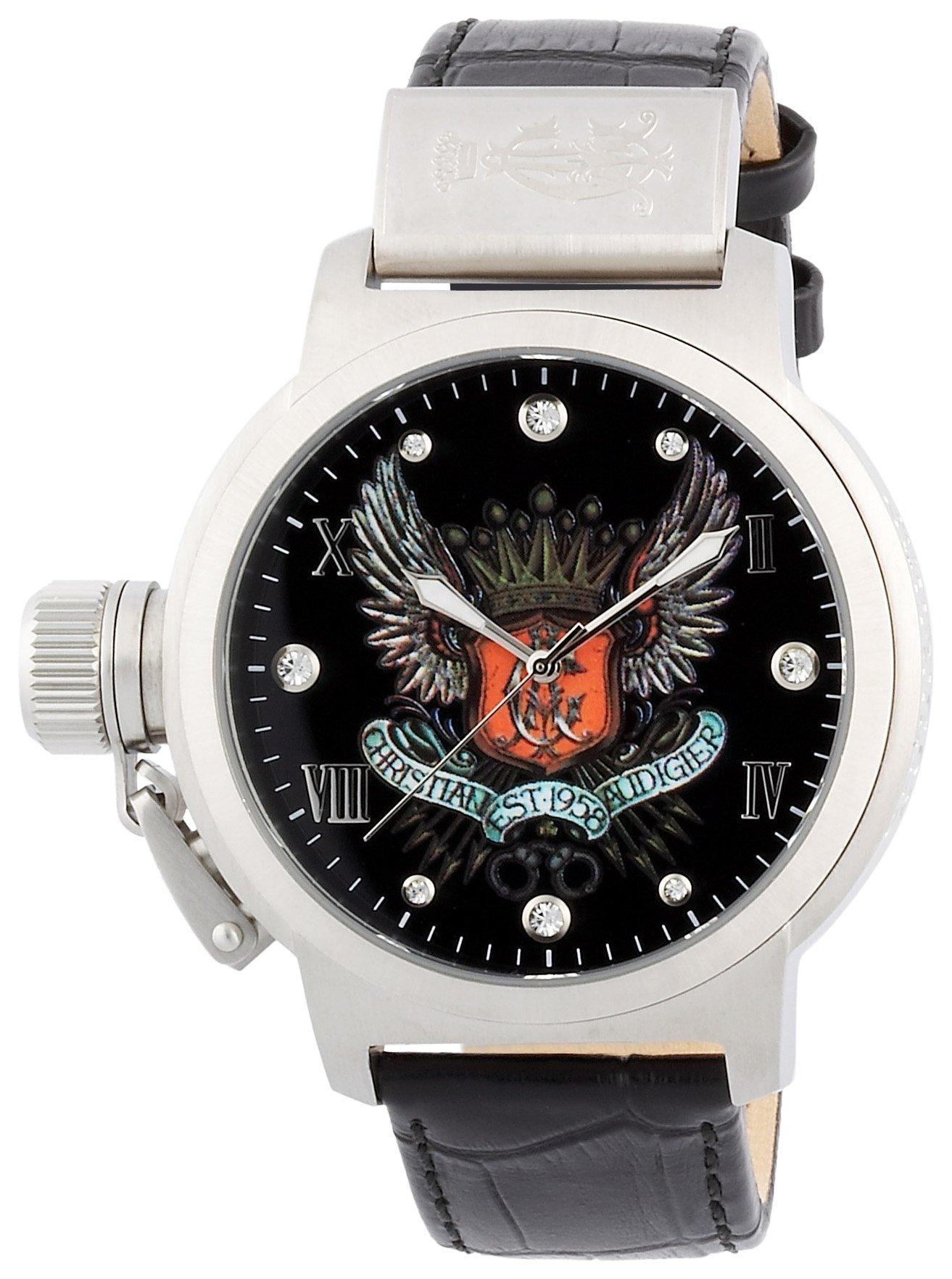 

[Christian Audigier] Christian Audigier Wristwatch ETE-104 Men s