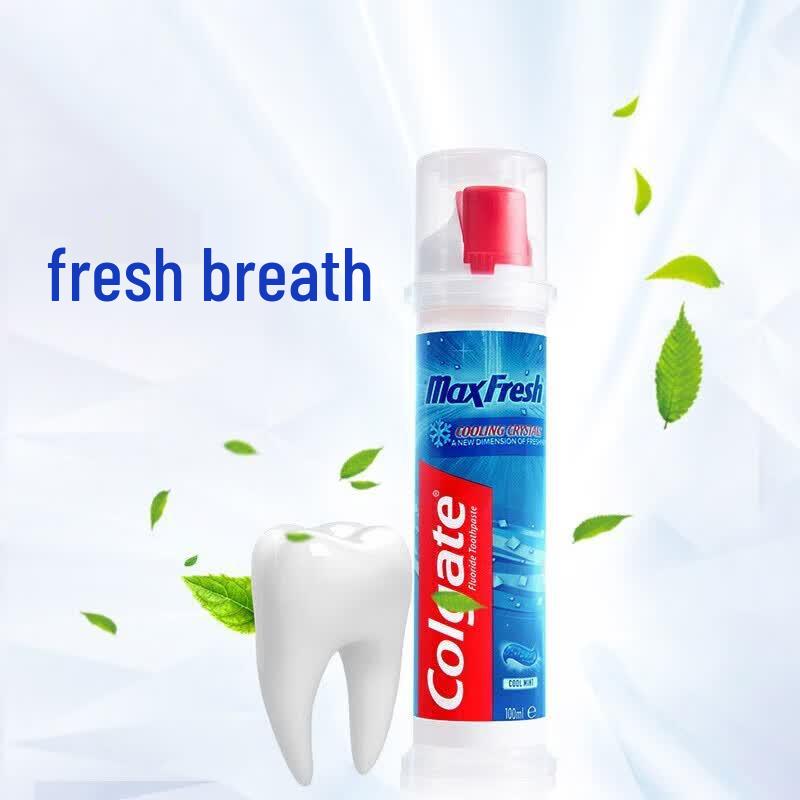 Colgate Fresh Breath Upright Pump Toothpaste