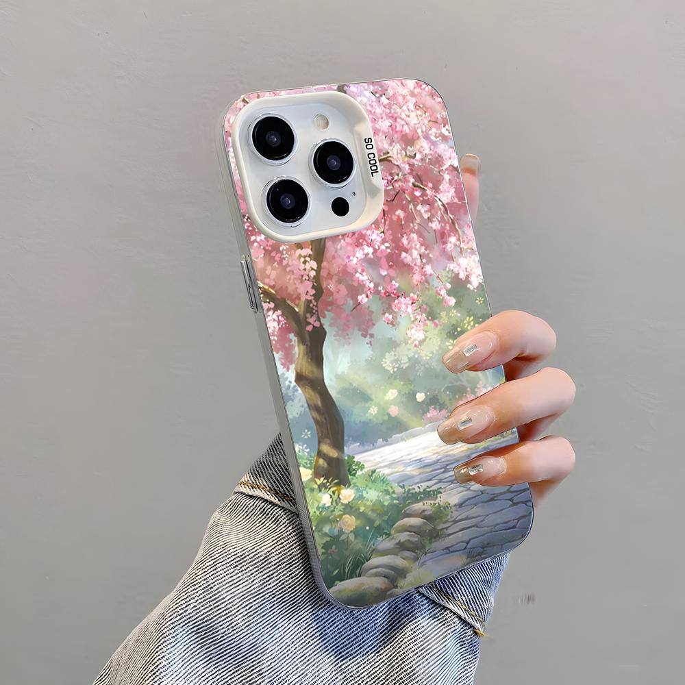 Custodia per Telefono Anime My Happy Marriage Per IPhone 17 Pro Max 15 Pro 16 14 Plus 12 13 Mini 11 Pro Cover Colorata Antiurto