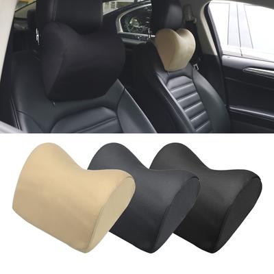 Neck Protection Mesh Cushion Fabric Cover Auto Head Rest Cushion Head Safety Support Pad Car Headrest Neck Pillow for Seat Chair In Auto