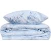 Parure de lit - 1 housse de couette 220 x 240 cm + 2 taies d'oreiller 60 x 60 cm - 100% coton renforcé - Bleu