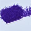 Feather1meters Real Ostrich Feather Trim Fringe White Ostrich Feathers for Clothes Ribbon Trims Feather Skirt Plumas Plume Decoration