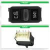 901-5206 Black 10 P for Freightliner Columbia 2001-2011  A0630769010 Headlight Lamp Switch Headlight Switch