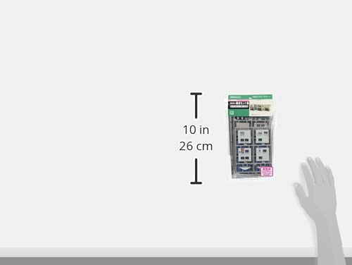 Greenmax N Gauge Pre-Colored Shop Set B, 1970s Shop - 3-Building Kit, 2592, Model Railroad Supplies