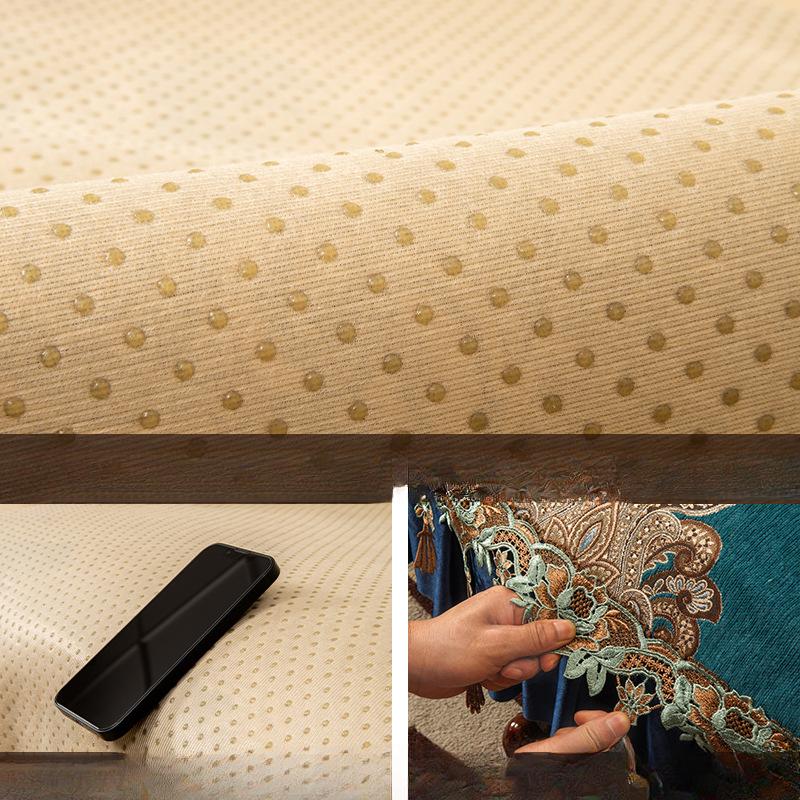 Winter Sofa Cushion Non-Slip Cover Cover European Leather Sofa Cover Luxury All-Inclusive Chenille Concubine High-End Four Seasons Universal