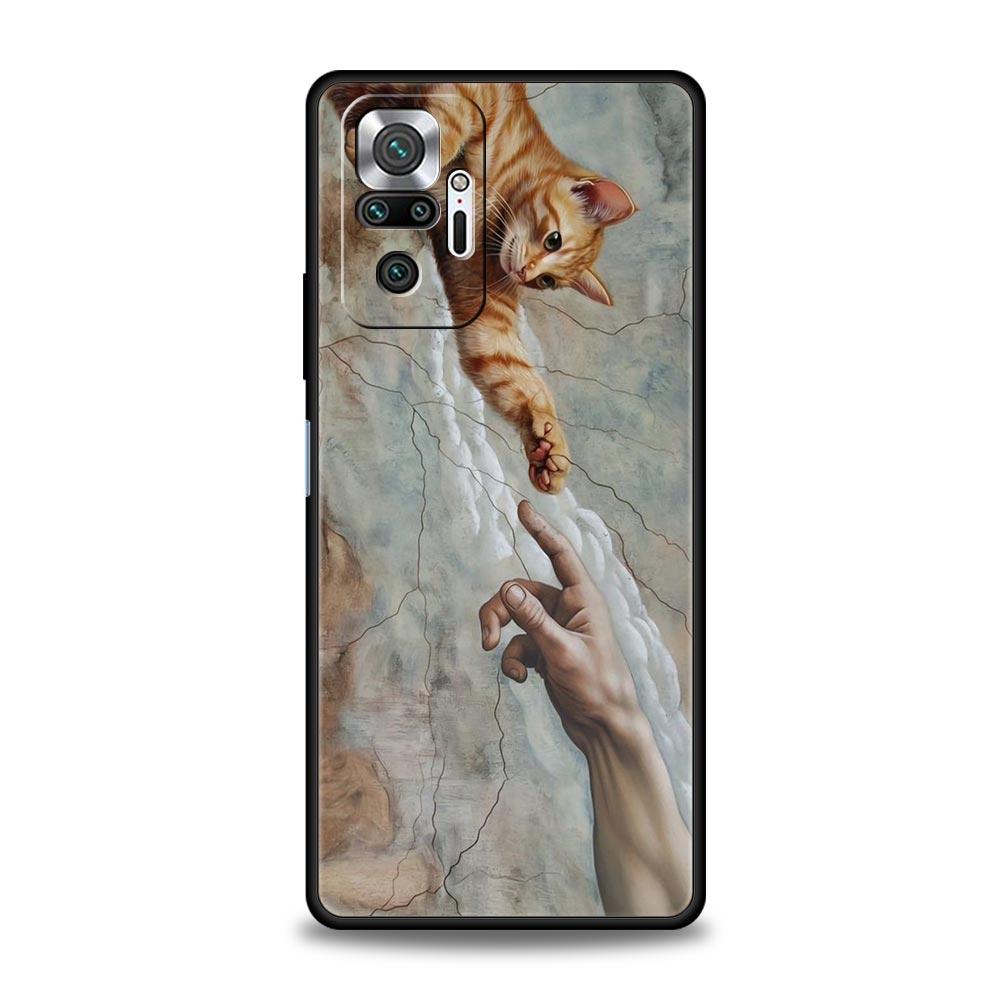 

Fashion Ancient Greek Statues Phone Case Cover for Redmi 14C 10C Note 15 14 13 12 10 11 K40 Pro Plus Soft TPU Shockproof Fundas Note 14 5G