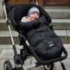 Elodie Stroller and Windproof for Perfect for Sleeping Bags and Pilot Black Footmuff, Stylish, Washable, Waterproof, Winter, Strollers,