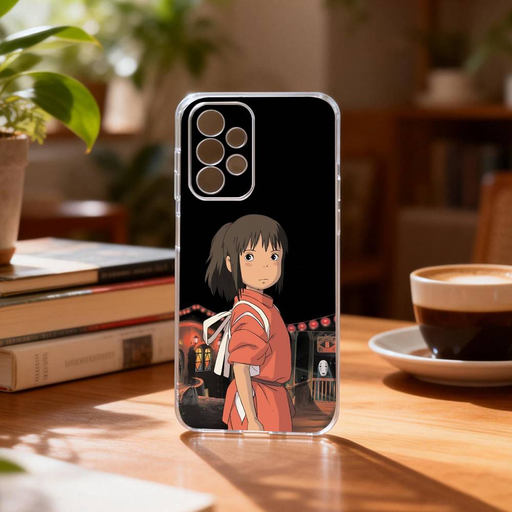 S-Spirited C-Chihiro O-Ogino A-Away-S Phone Case Transparent Silicone Soft For Samsung S25,S24,S21,S22,S23,S30,Ultra,S20,Plus,Fe