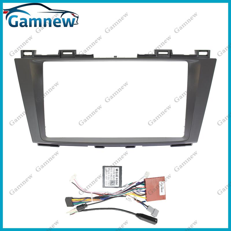 9 Inch Car Frame Fascia Adapter Canbus Box Decoder Android Radio Dash Fitting Panel Kit For Mazda 5 Premacy 2010-2018