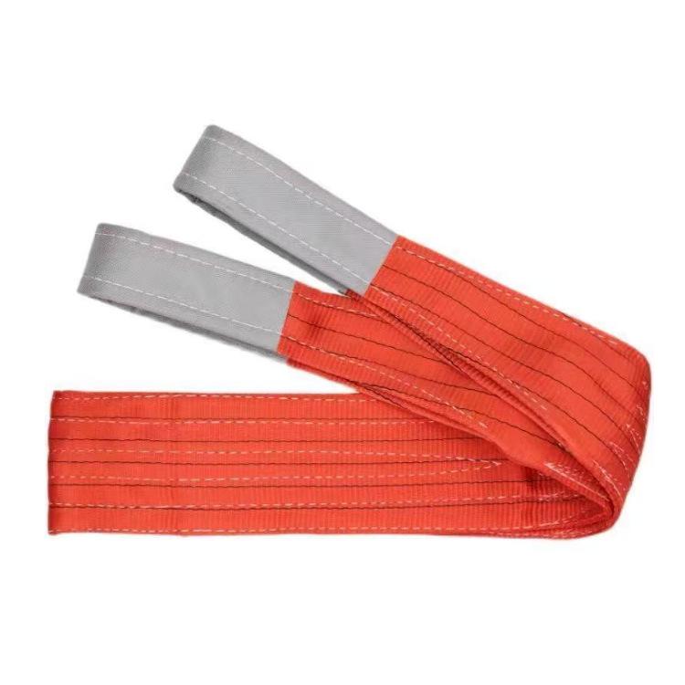 10 Ton Polyester Double Buckle Flat Lifting Sling - Thickened Type