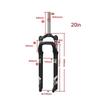 Fat Bike Spring Fork, 20-26", 105mm Travel, 4.0" Tire, Adjustable Spring, Mechanical Lock, 32mm, Disc Brake