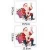 1PCS New Year Christmas Wall Stickers Holiday Switch Stickers Xmas Wall Switch Decorative Removable Wall Stickers Decoration