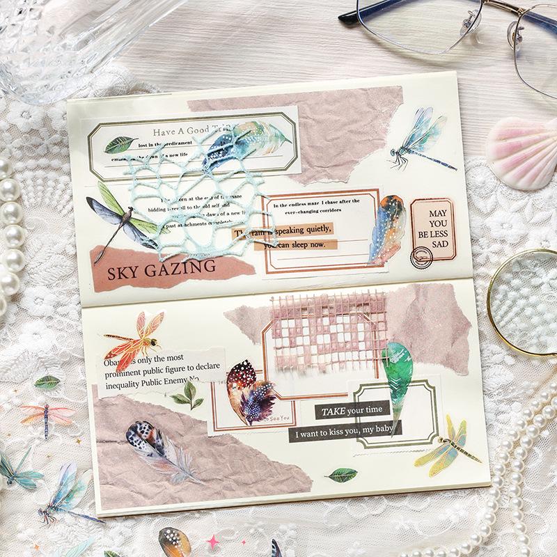 Inspiration Roaming Die-Cut PET Aufkleber - Premium Journal Aufkleber